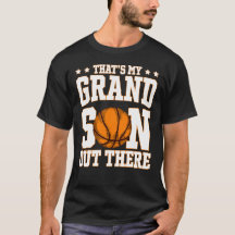 Ese es mi nieto ahí fuera Basketball Grandma