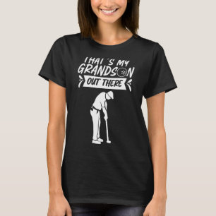 Camiseta Ese es mi nieto fuera, deportista de golf H