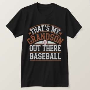 Camiseta Ese es mi nieto jugando béisbol Abuela Día de la M