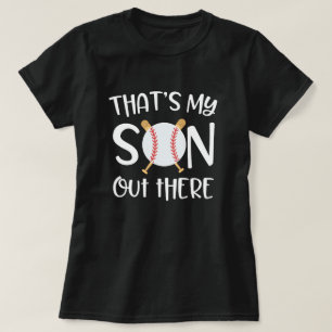Camiseta Ése es mi regalo de la mamá del juego de béisbol