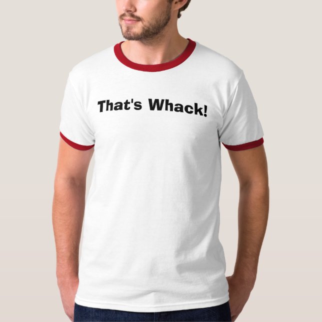Camiseta ¡Ése es Whack! (Anverso)