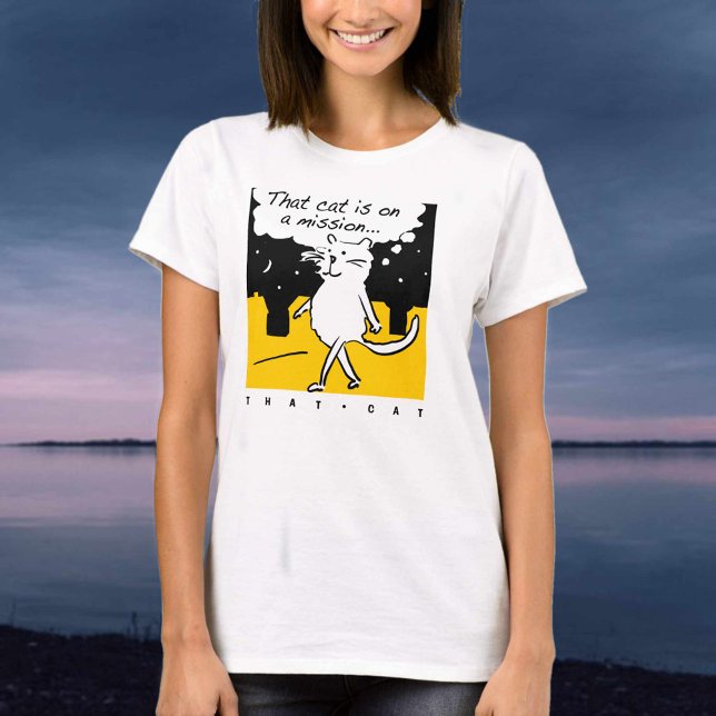 Camiseta Ese Gato. ¡En misión! (Subido por el creador)