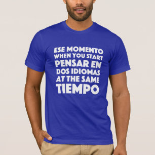 Camiseta Ese Momento cuando usted comienza al estudiante de