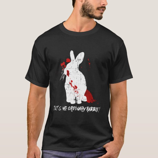 Camiseta Ese No Es Un Conejo Píthon Muerte. (Anverso)