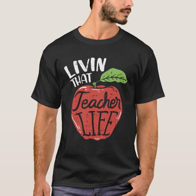 Camiseta Ese profesor de la Escuela de Estudios de Vida (Anverso)