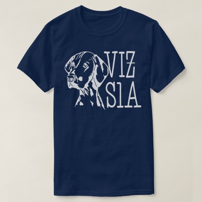 Camiseta Ese rostro de Vizsla (Diseño del anverso)