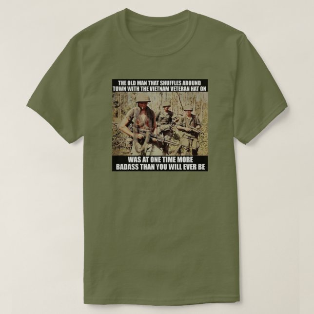 CAMISETA ESE VIETNAM VET (Diseño del anverso)