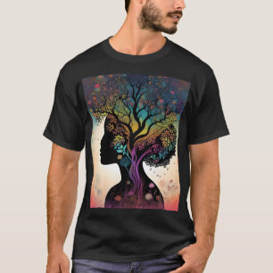 Camiseta **"Esencia de la Tierra: Madre Naturaleza Señora A