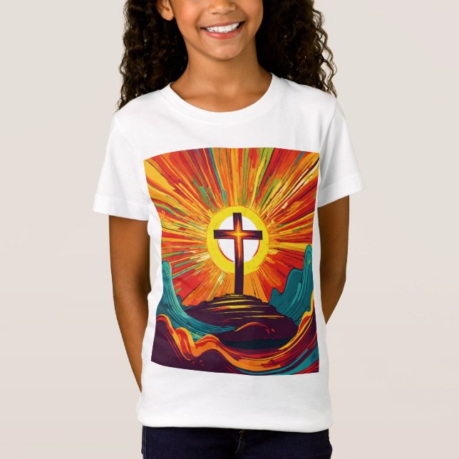 Camiseta "Esencia divina" "Gracia celestial" (Anverso)