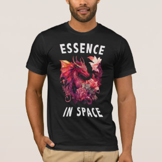 Camiseta Esencia en el espacio - Texto blanco