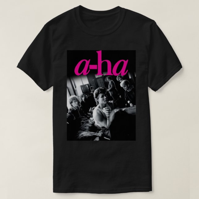 camiseta esencial a-ha (Diseño del anverso)