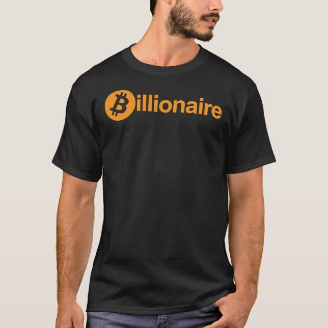 Camiseta Esencial Bitcoin Billionaire (Anverso)