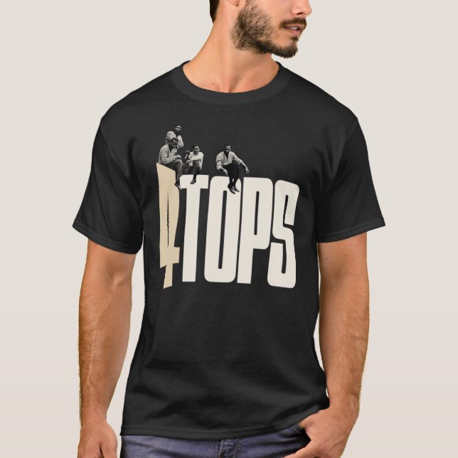 Camiseta Esencial De 4 Tops (Anverso)