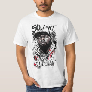 Camiseta esencial de 50 Cent rapero leyenda del hi
