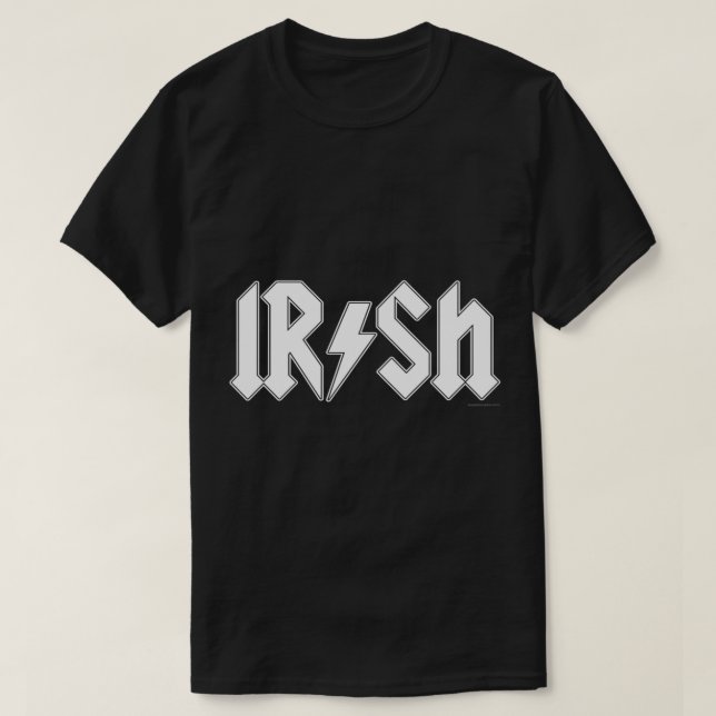 Camiseta esencial de ACDC en Irlanda (Diseño del anverso)