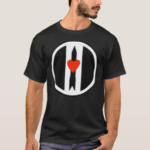 Camiseta esencial de amor y cohetes