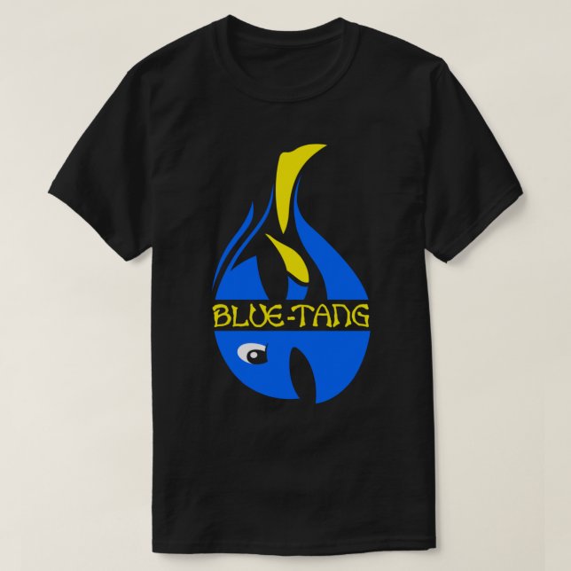 Camiseta esencial de Blue Tang (Diseño del anverso)