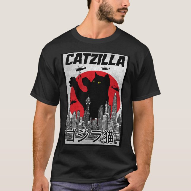 Camiseta esencial de Catzilla (Anverso)
