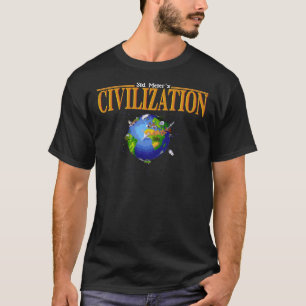 Camiseta esencial de civilización (Sid Meiers)