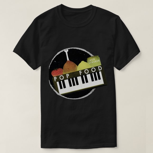 Camiseta esencial de comida pop Jack-Stauber-Merch (Diseño del anverso)