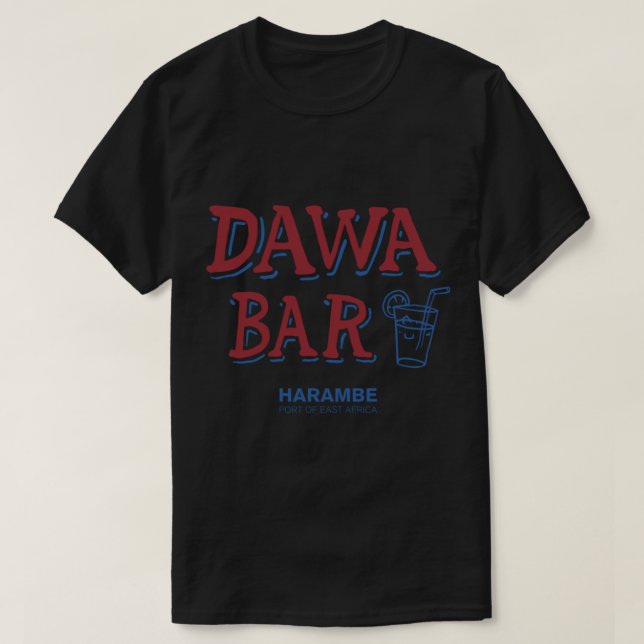 Camiseta esencial de Dawa Bar (Diseño del anverso)