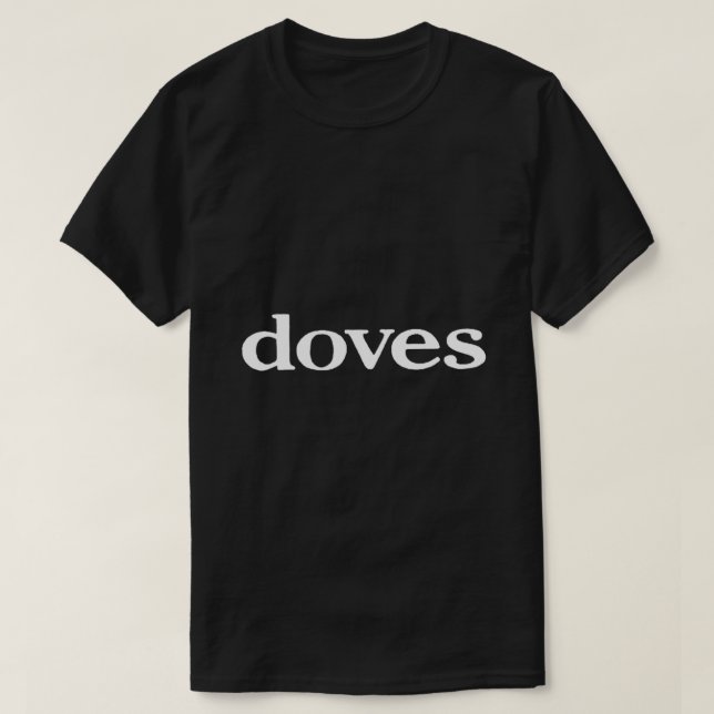 Camiseta esencial de DOVES BAND (Diseño del anverso)