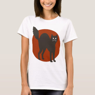 Camiseta Esencial de gato negro anarquista