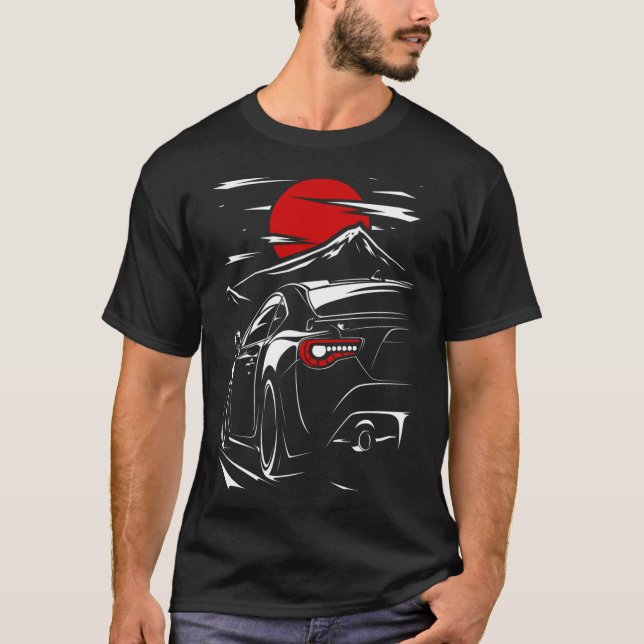 Camiseta esencial de Hachiroku GT86 (Anverso)