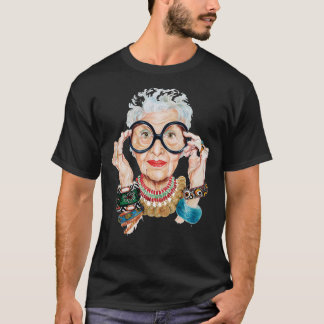 camiseta esencial de iris apfel