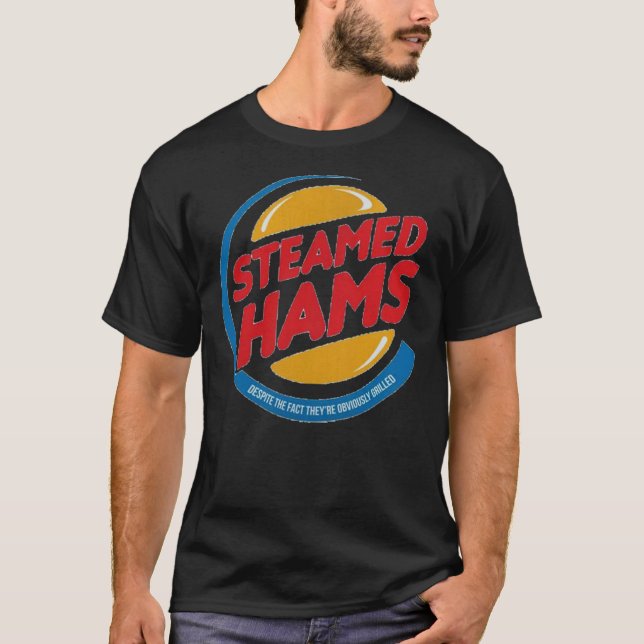 Camiseta esencial de jamón al vapor (Anverso)