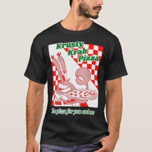 Camiseta esencial de Krusty Krab Pizza