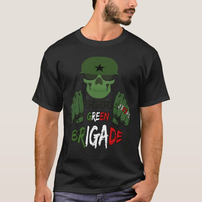 Camiseta Esencial de la Brigada Verde (Anverso)