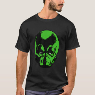 Camiseta Esencial de la cabeza verde del Mekon