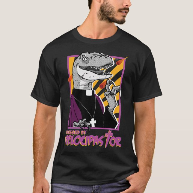 Camiseta esencial de la camiseta de Velocipastor (Anverso)
