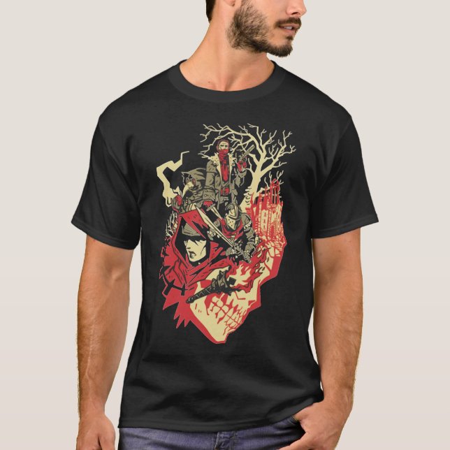 Camiseta esencial de la mazmorra más oscura (Anverso)