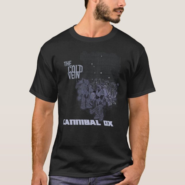 Camiseta esencial de la vena fría caníbal Ox (Anverso)