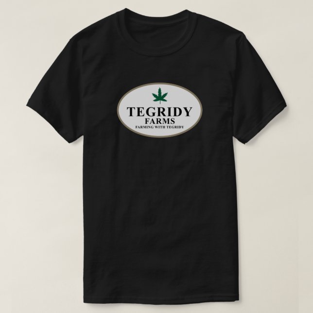 Camiseta esencial de las granjas de Tegridy (Diseño del anverso)