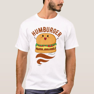 Camiseta esencial de las hamburguesas