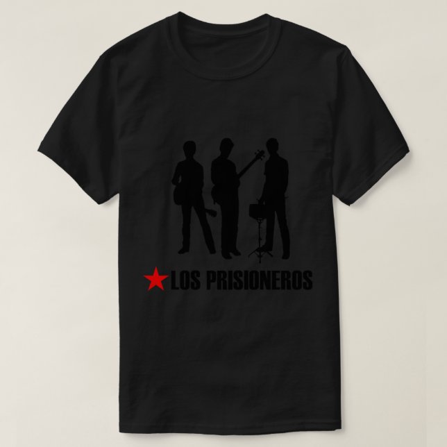 Camiseta esencial de Los Prisioneros (Diseño del anverso)