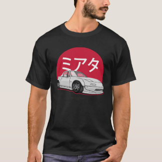 Camiseta esencial de Miata (blanca)