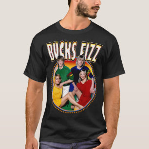 Camiseta esencial de música de grupo pop de estilo