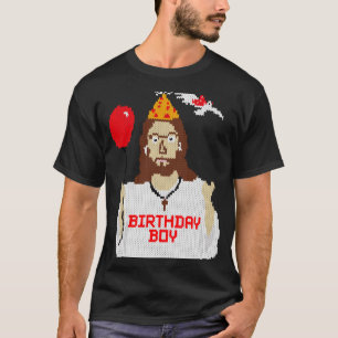 Camiseta esencial de Navidad chico cumpleaños Jesú