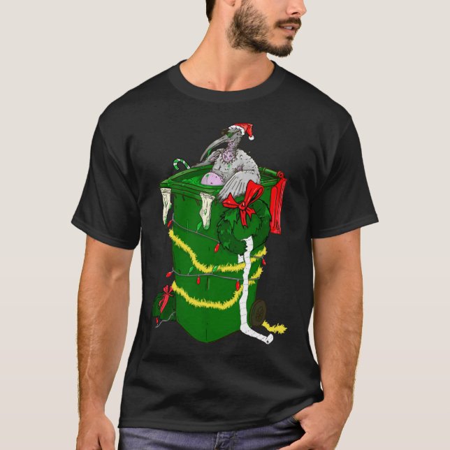 Camiseta esencial de navidades Bin Chicken (Anverso)