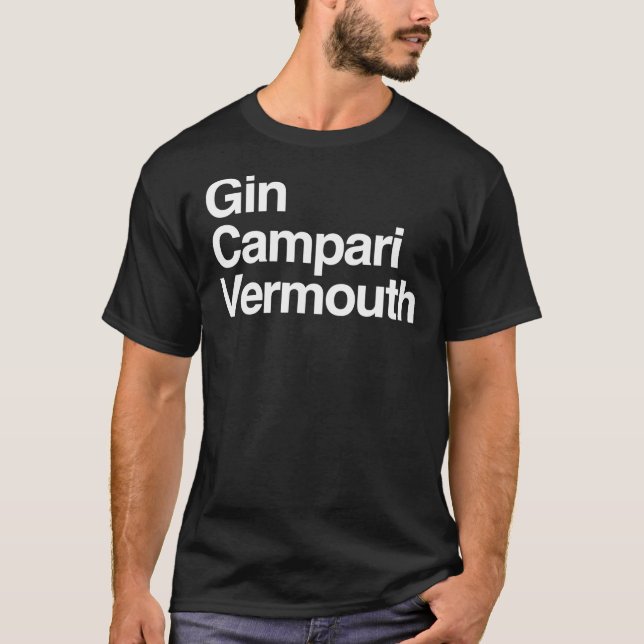 Camiseta esencial de Negroni (Anverso)