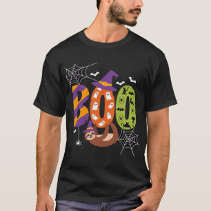 Camiseta esencial de perezoso de Halloween Boo