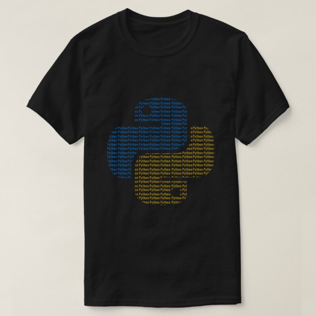 Camiseta esencial de programación Python (Diseño del anverso)