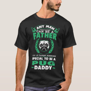 Camiseta esencial de pug Daddy Shirt 295