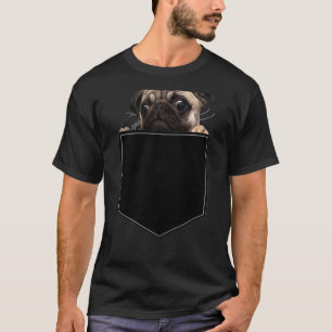 Camiseta esencial de Pug Pocket 35