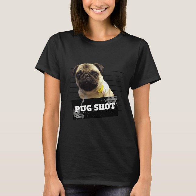 Camiseta Esencial De Pug Shot 372 (Anverso)
