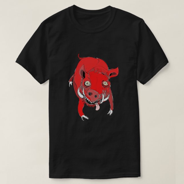 Camiseta esencial de Razorback (Diseño del anverso)